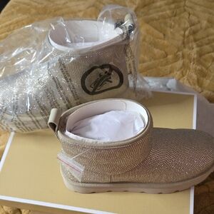 Michael Kors Glittering Gold Womens Boots
